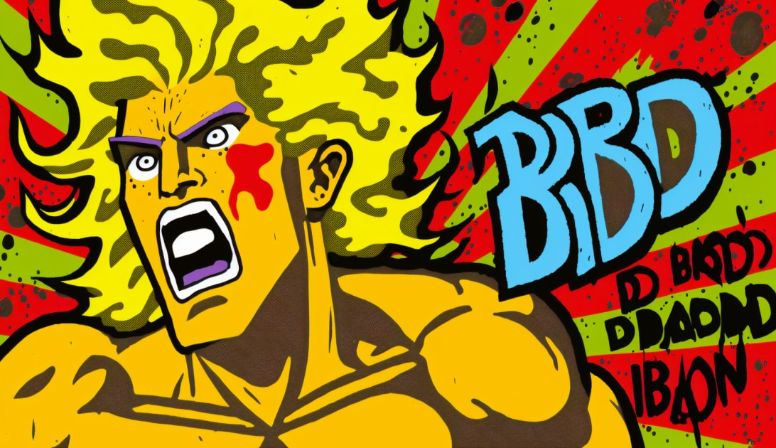 dio-brando-art-style-of-jon-burgerman