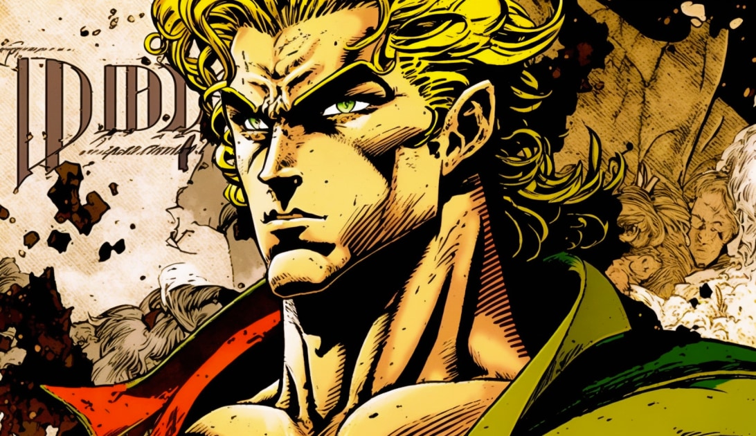 Dio Brando in the Art Style of Aiartes