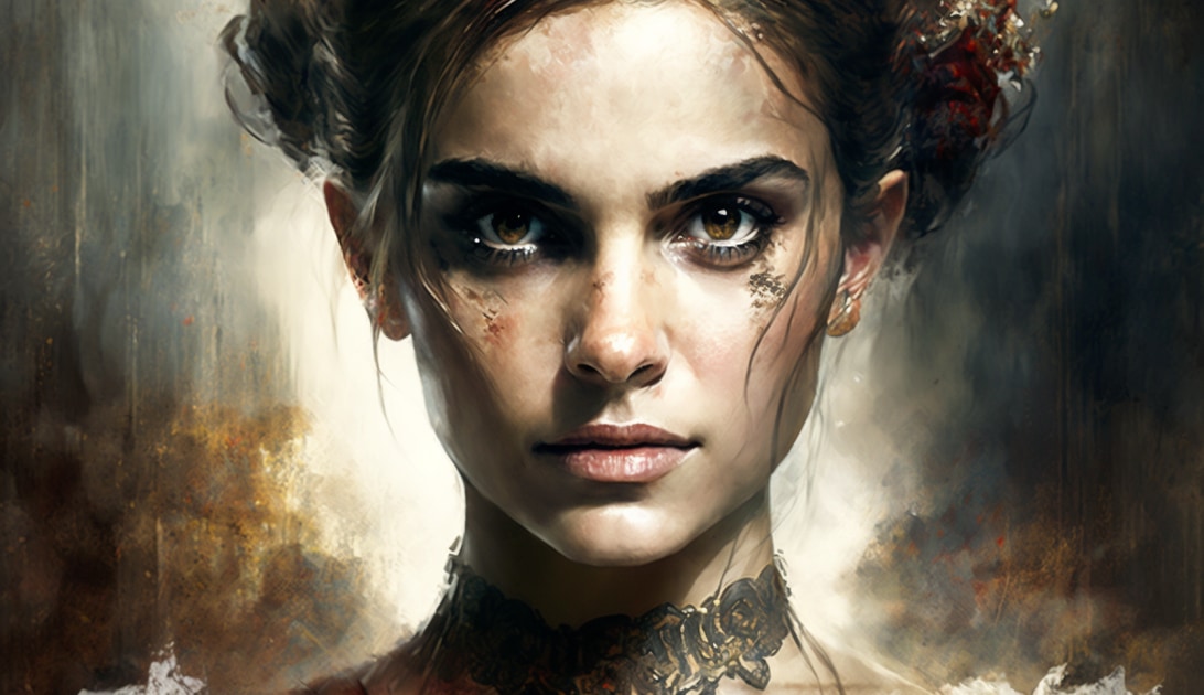 emma-watson-art-style-of-hans-makart