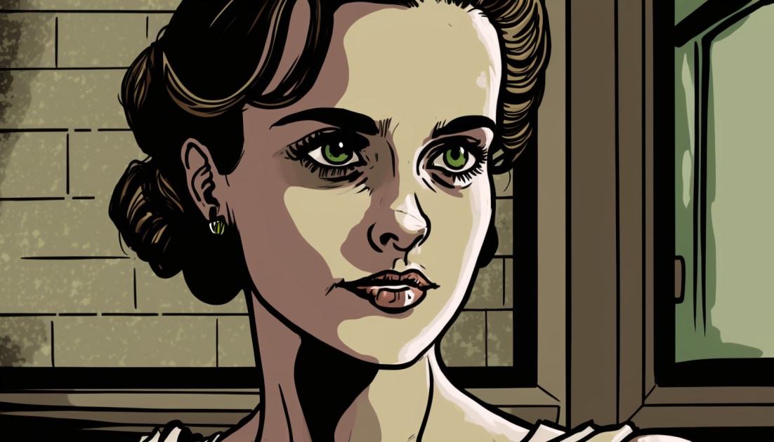 emma-watson-art-style-of-steve-ditko