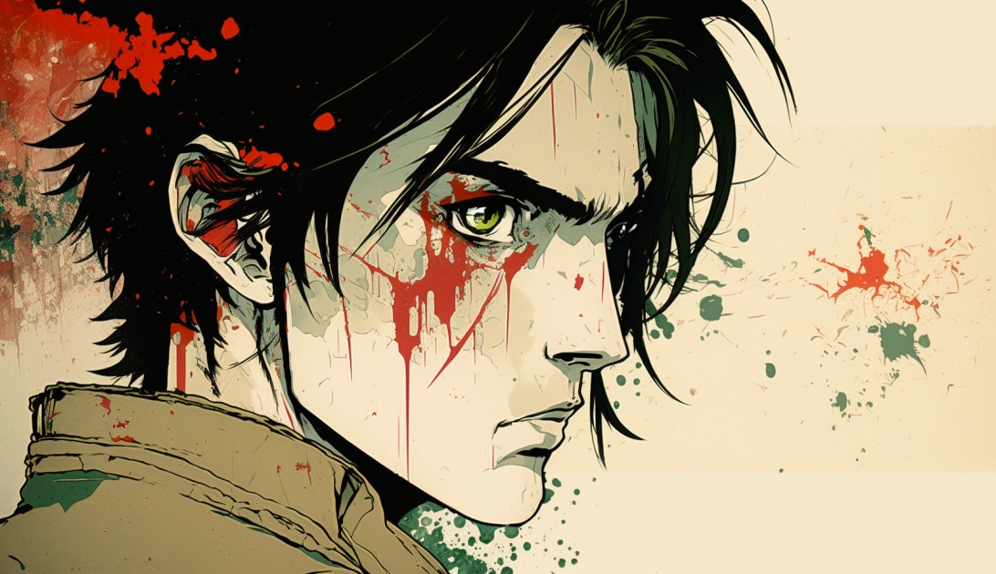 eren-yeager-art-style-of-conrad-roset