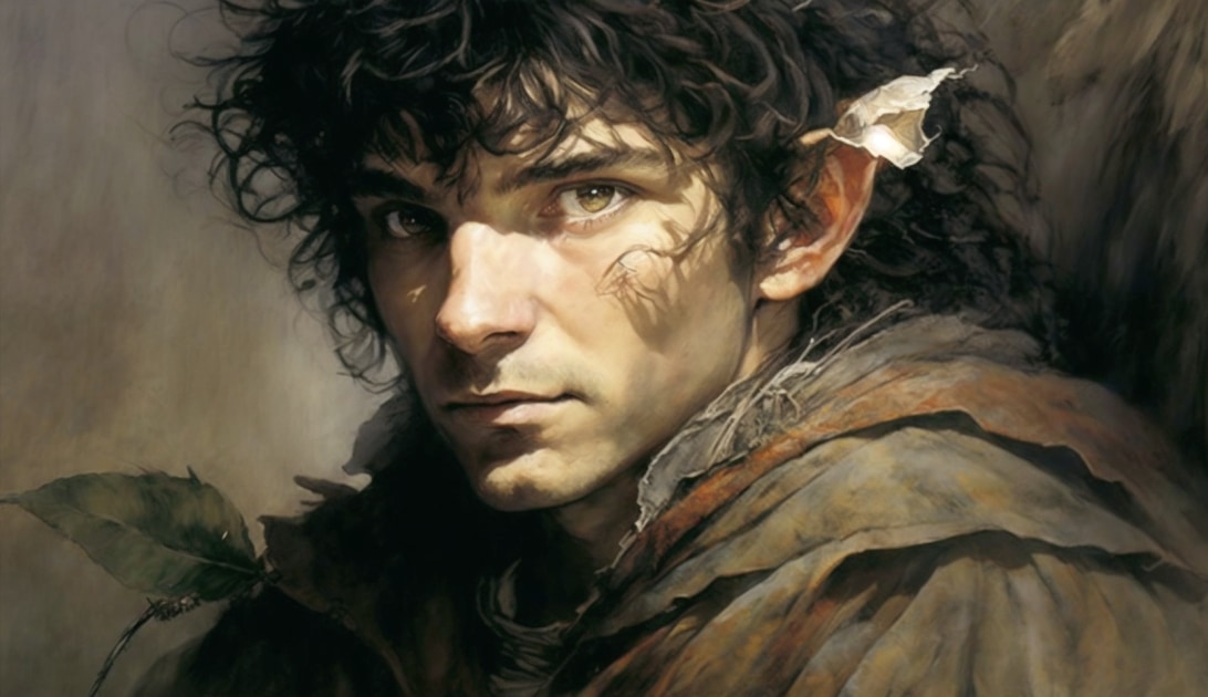 frodo-baggins-art-style-of-brian-froud