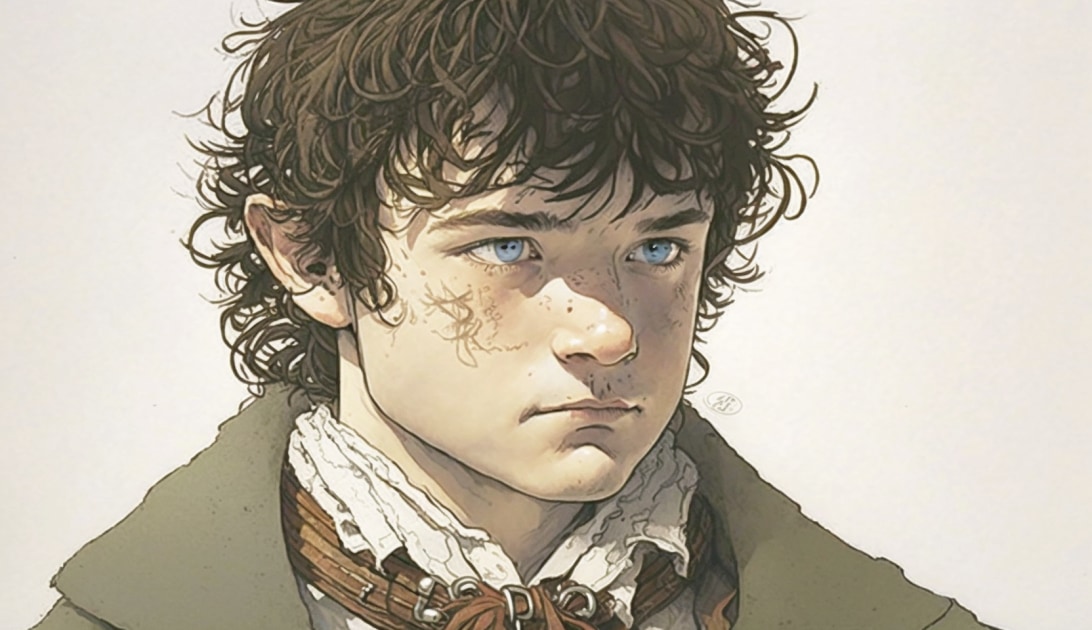 frodo-baggins-art-style-of-frank-quitely