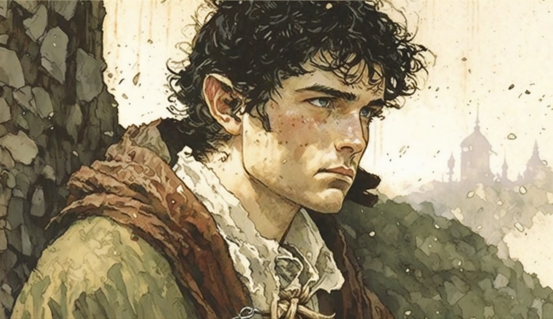 frodo-baggins-art-style-of-milo-manara