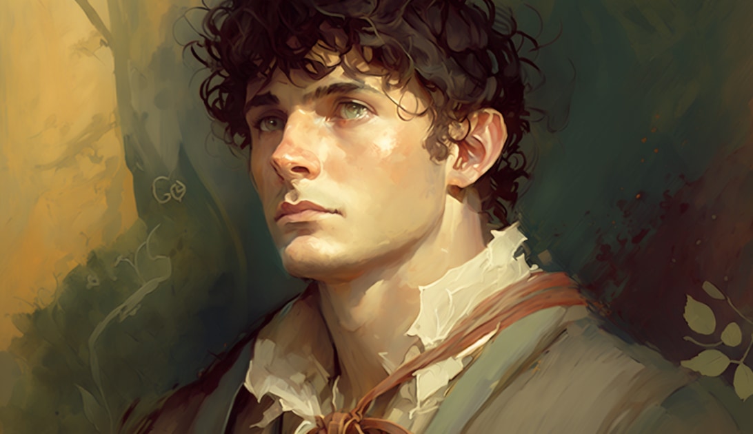 frodo-baggins-art-style-of-peter-mohrbacher