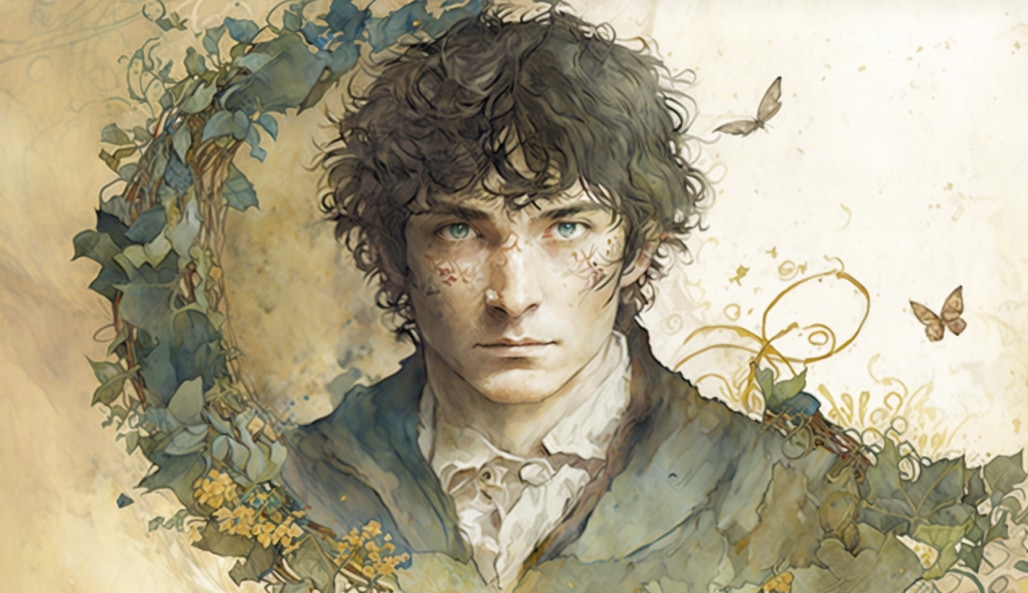 frodo-baggins-art-style-of-stephanie-law