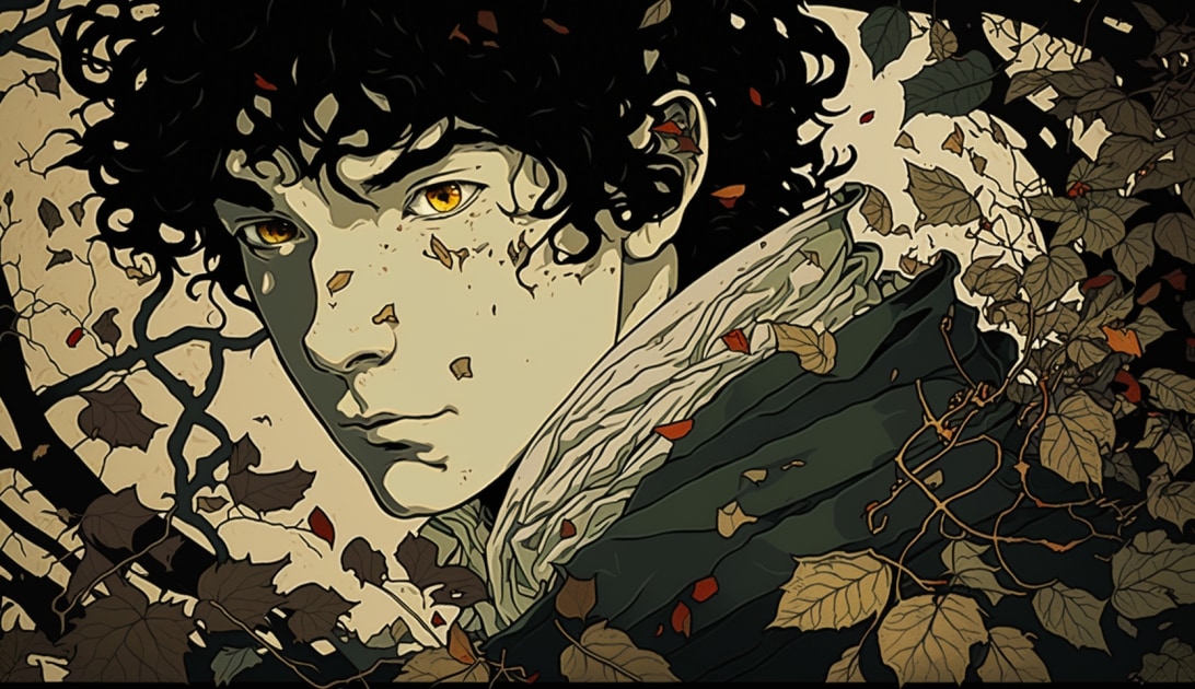 frodo-baggins-art-style-of-takato-yamamoto