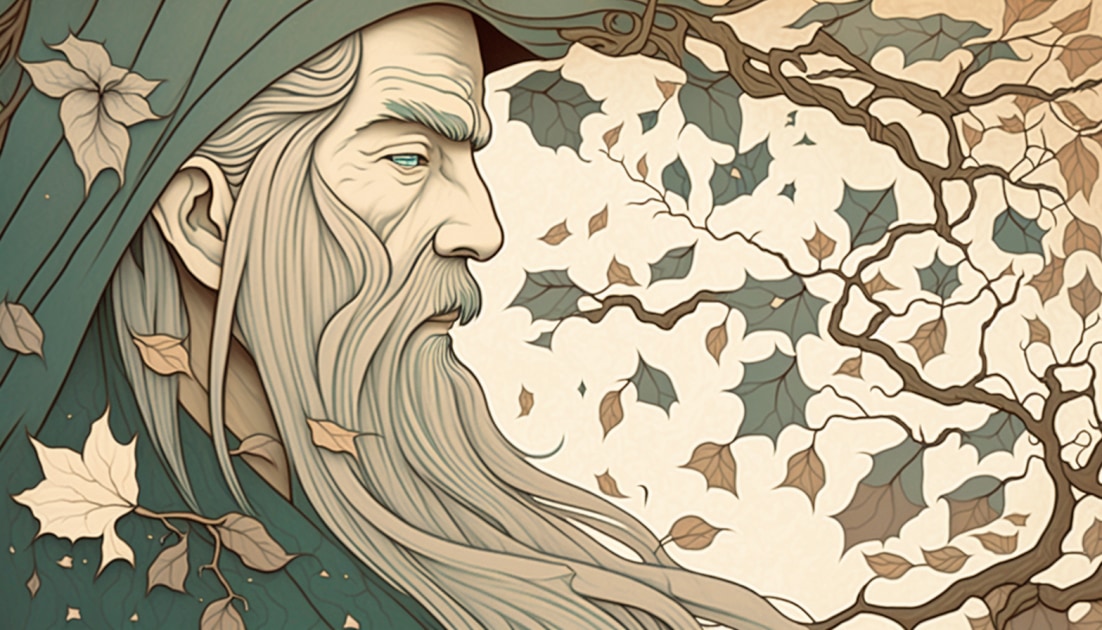 gandalf-art-style-of-audrey-kawasaki