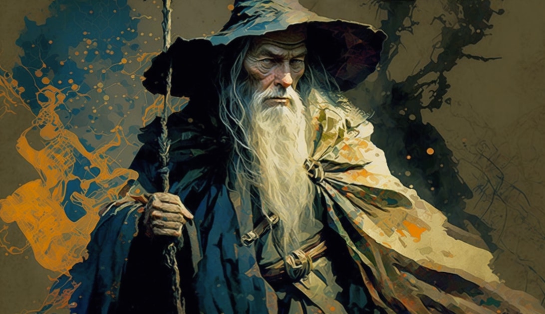 gandalf-art-style-of-leon-bakst