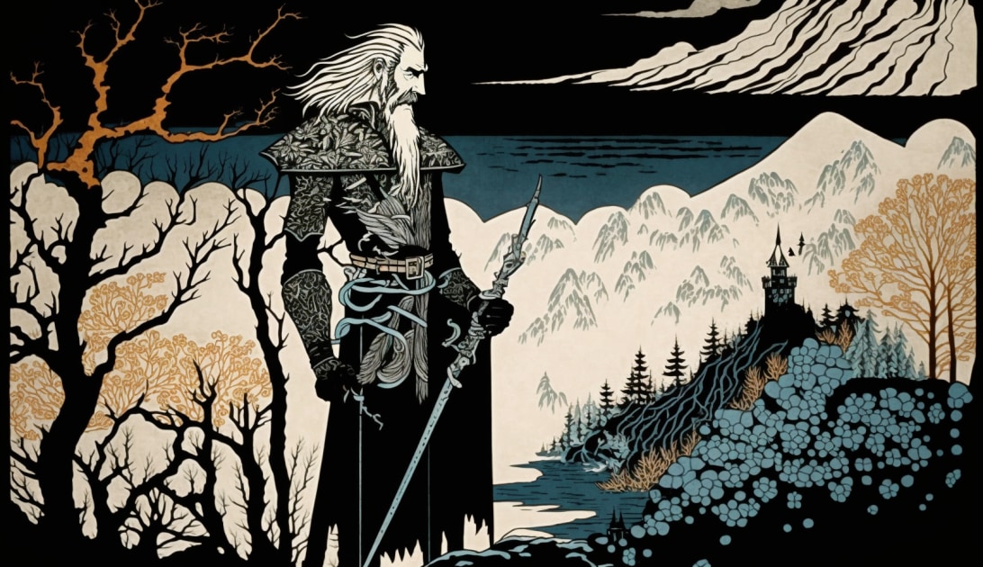 geralt-of-rivia-art-style-of-kay-nielsen