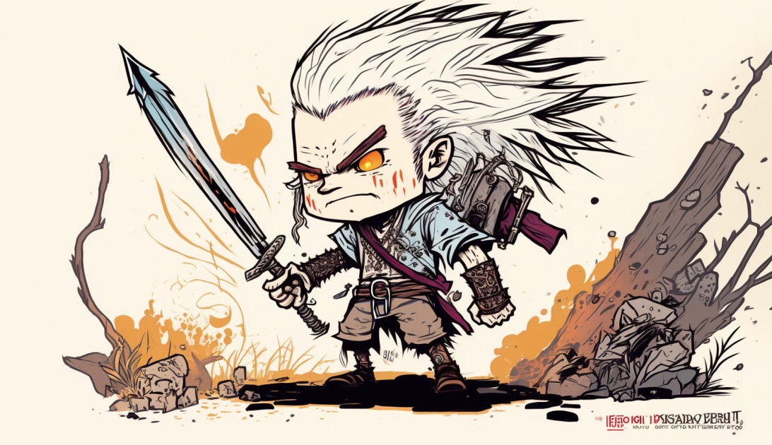 geralt-of-rivia-art-style-of-skottie-young