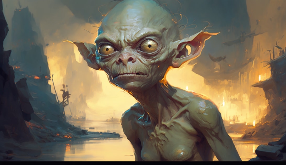 gollum-art-style-of-peter-mohrbacher