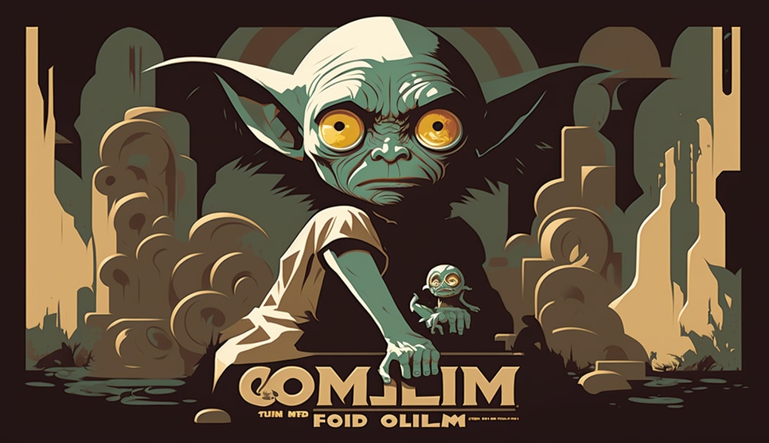 gollum-art-style-of-tom-whalen