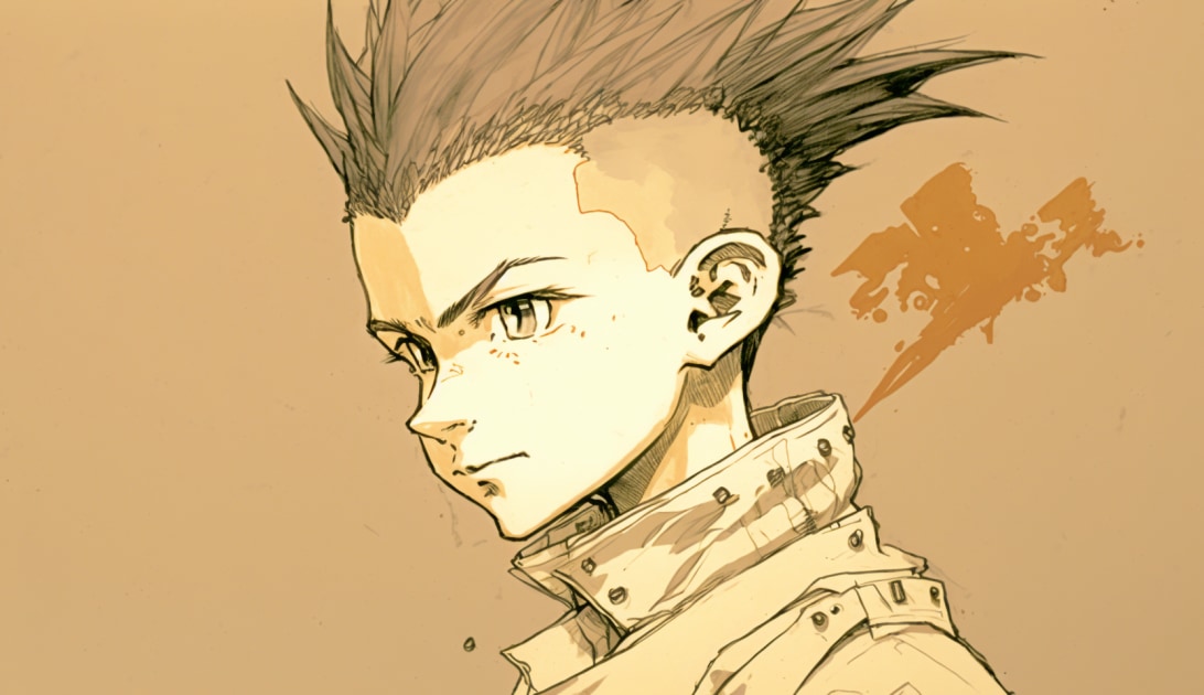 gon-freecss-art-style-of-akihiko-yoshida