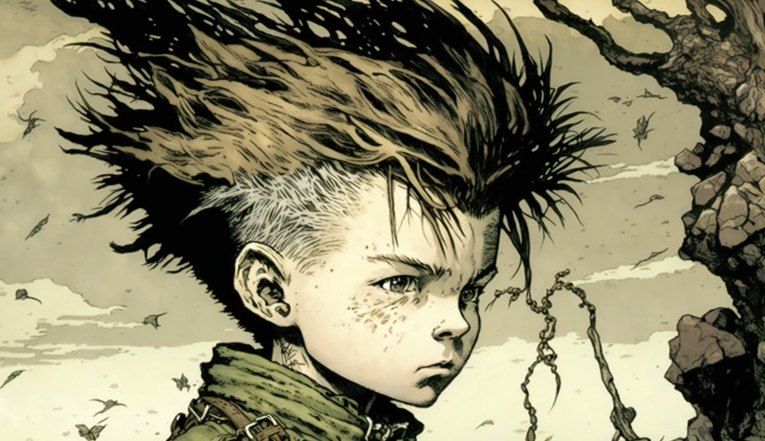 gon-freecss-art-style-of-arthur-rackham