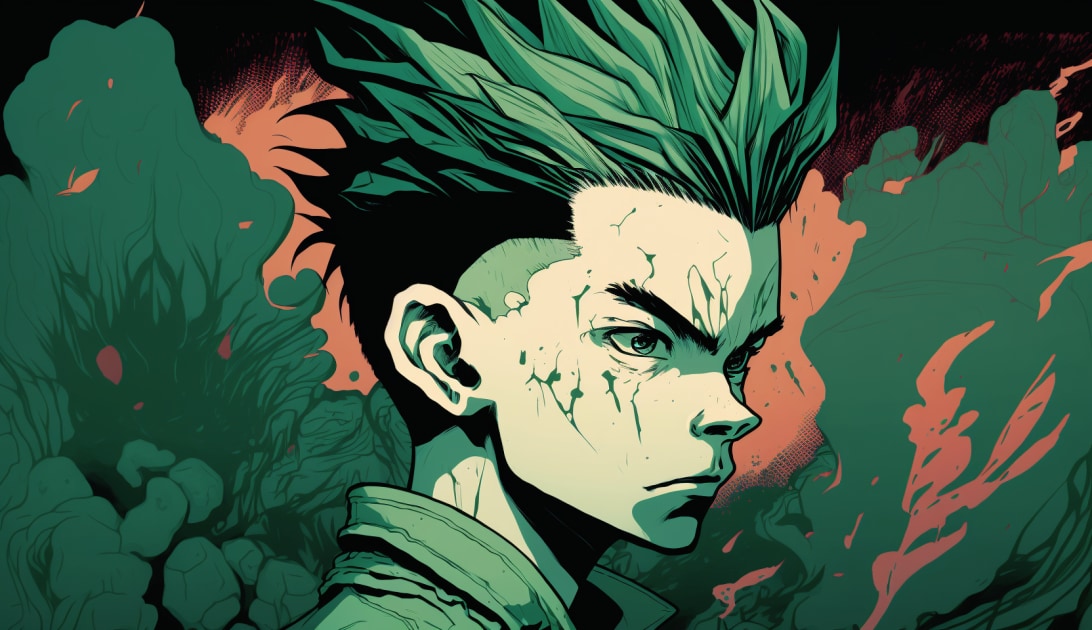 gon-freecss-art-style-of-becky-cloonan