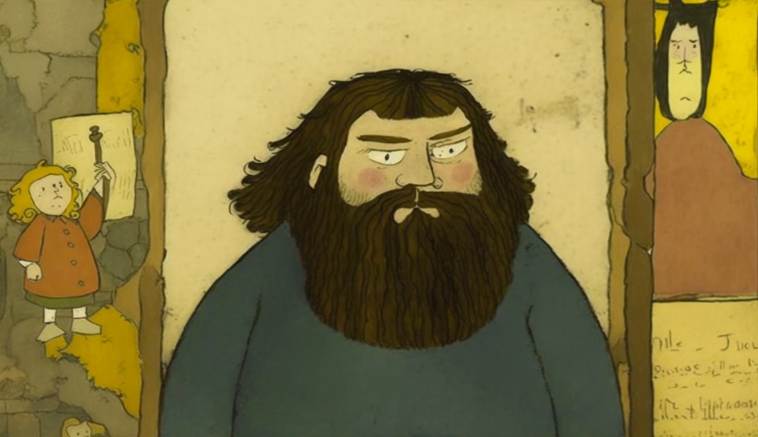 hagrid-art-style-of-henry-darger