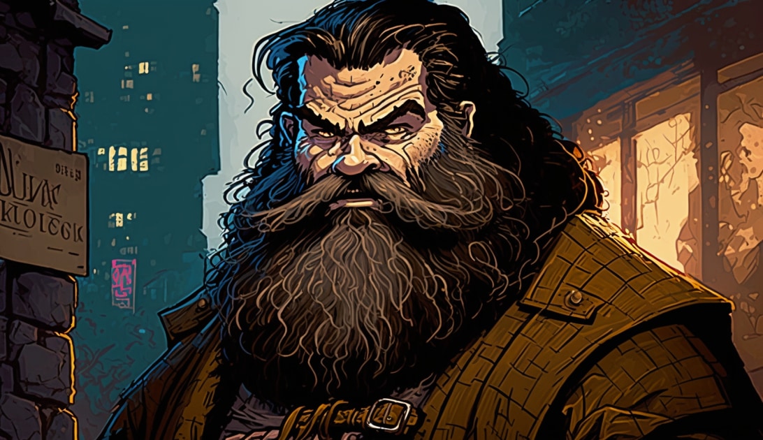 hagrid-art-style-of-jack-kirby