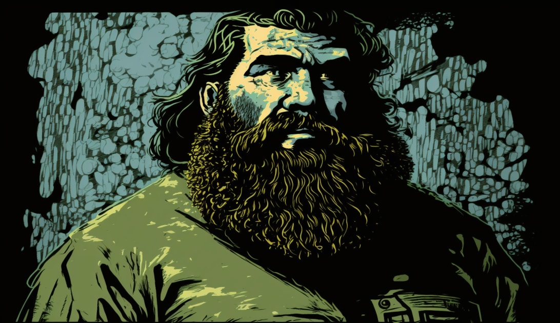 hagrid-art-style-of-steve-ditko