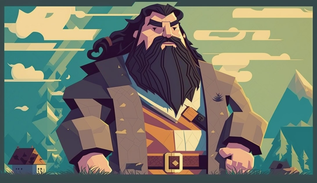 hagrid-art-style-of-tom-whalen