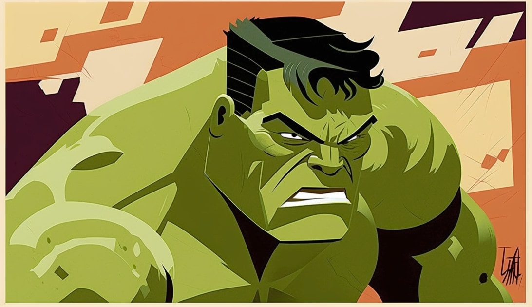 hulk-art-style-of-josh-agle