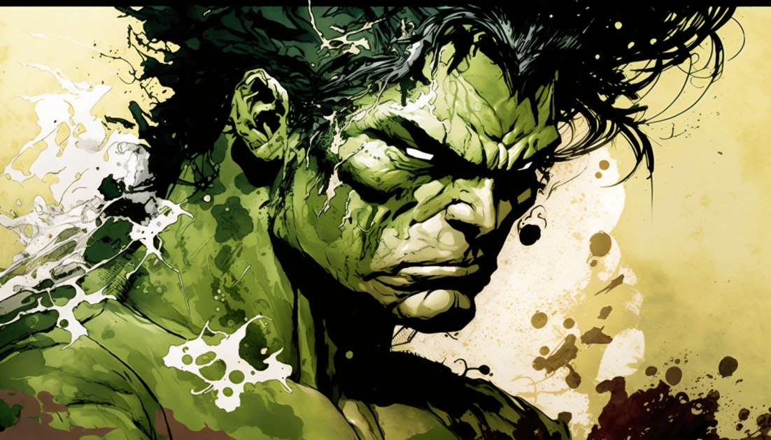 hulk-art-style-of-yoshitaka-amano