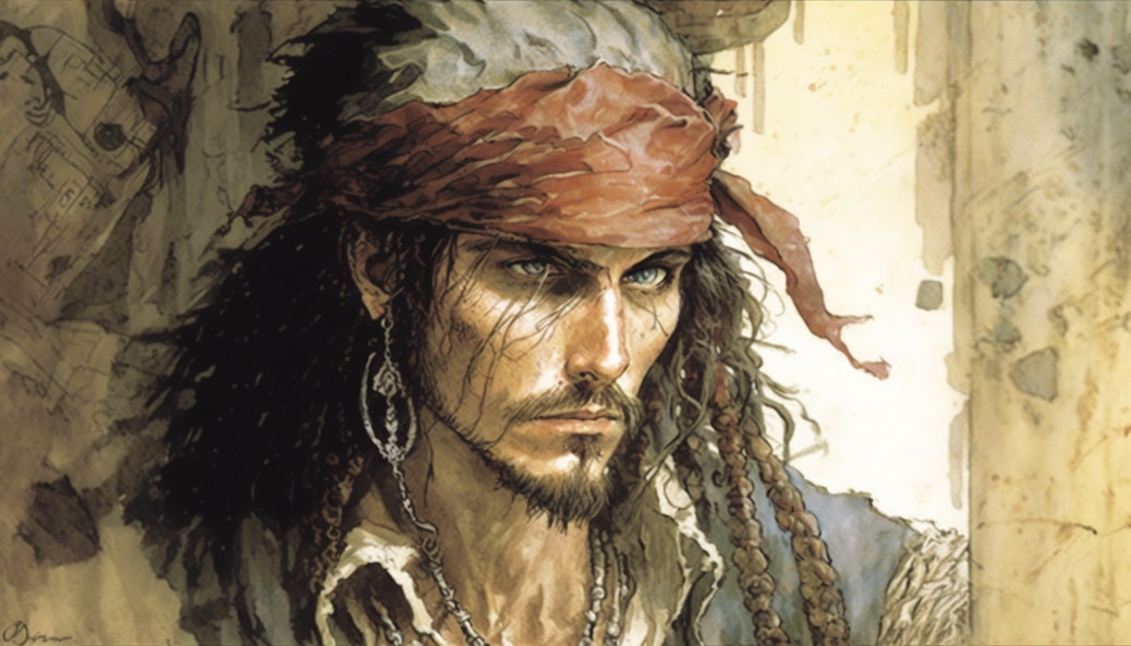 jack-sparrow-art-style-of-milo-manara