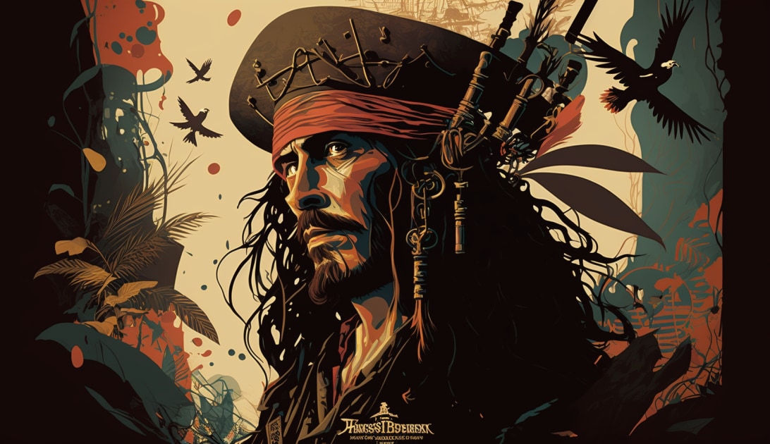 jack-sparrow-art-style-of-tom-whalen