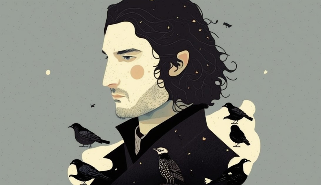 jon-snow-art-style-of-amy-earles