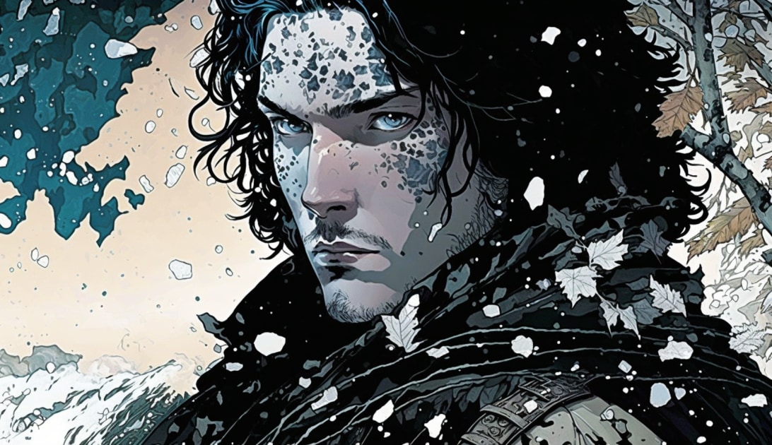 jon-snow-art-style-of-michael-kaluta