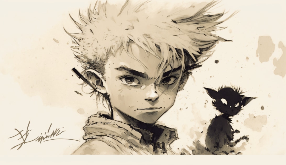 killua-zoldyck-art-style-of-claire-wendling