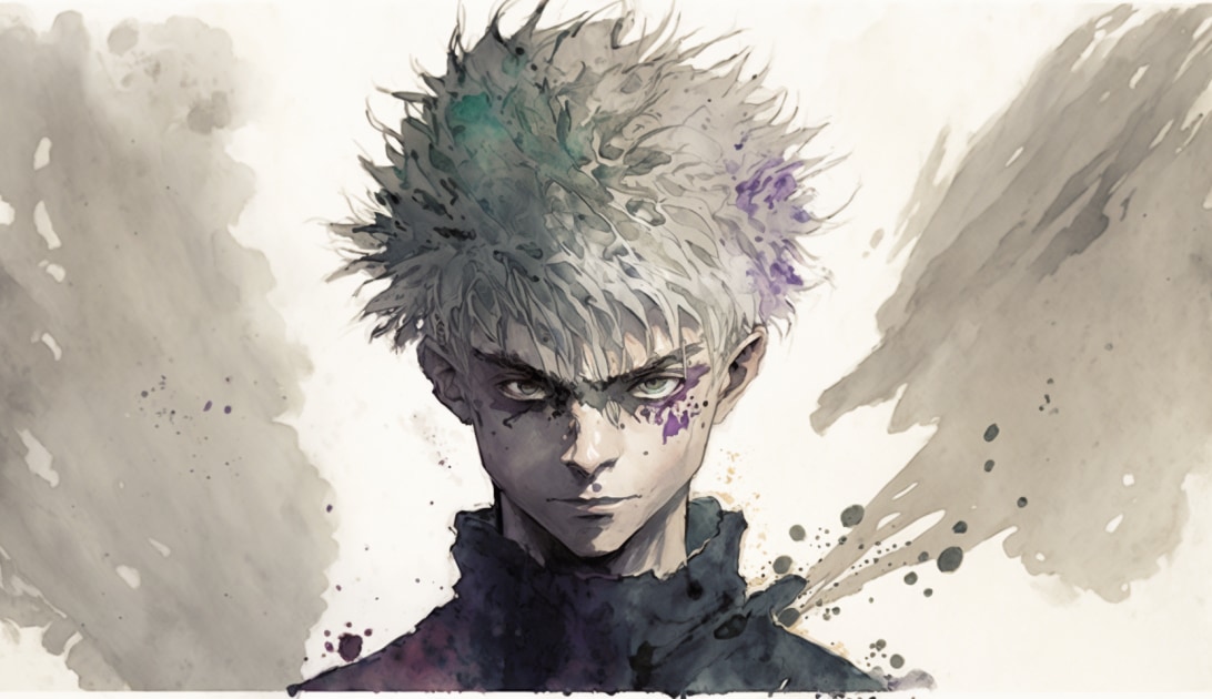 killua-zoldyck-art-style-of-david-mack