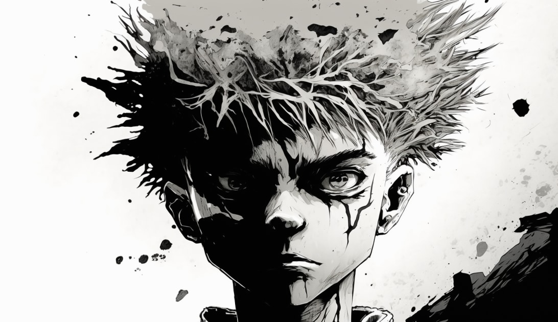 killua-zoldyck-art-style-of-sergio-toppi