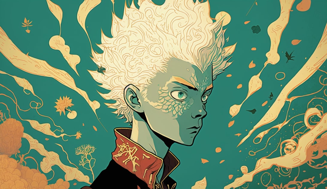 killua-zoldyck-art-style-of-victo-ngai