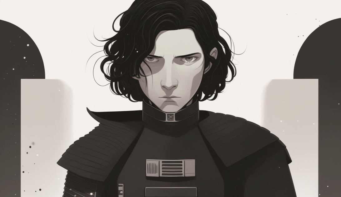 kylo-ren-art-style-of-amy-earles