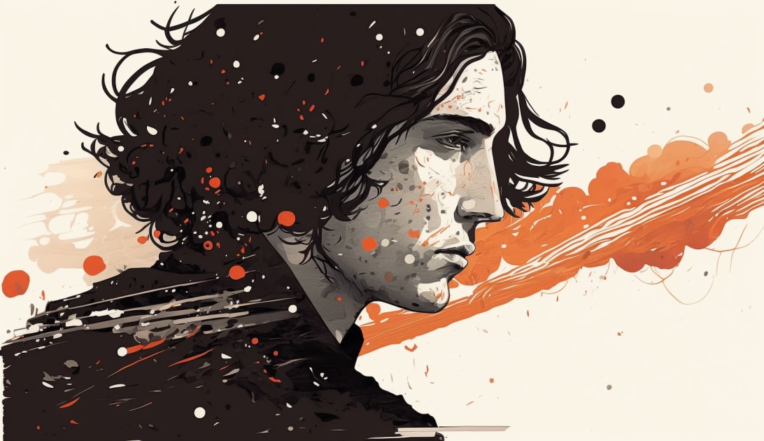 kylo-ren-art-style-of-conrad-roset