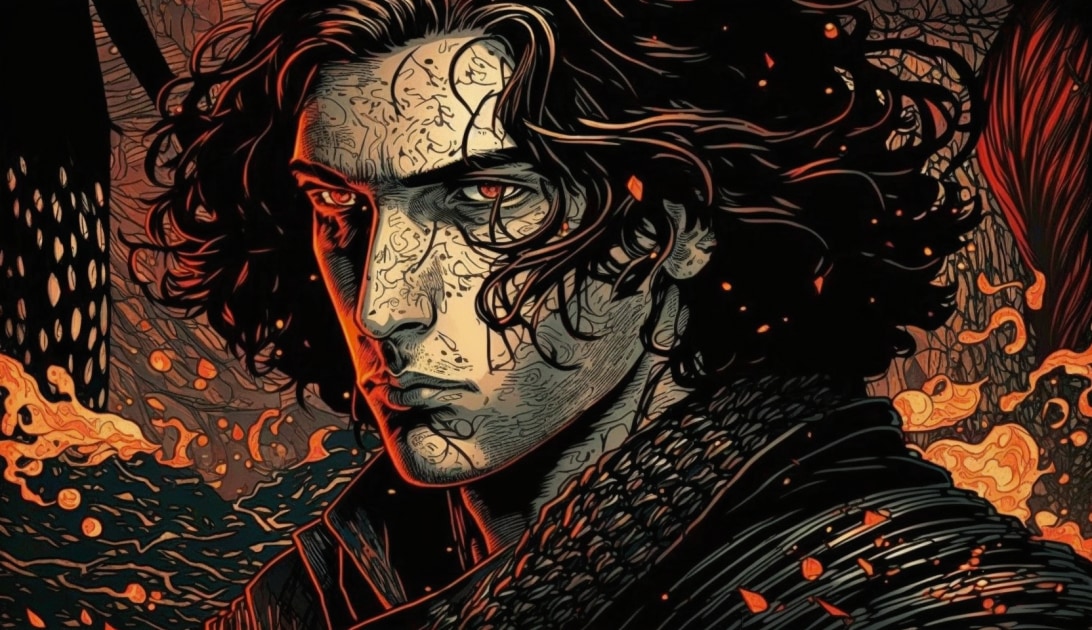 kylo-ren-art-style-of-rebecca-guay