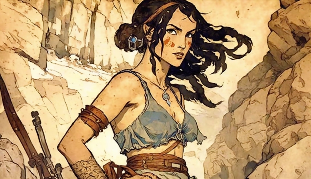 lara-croft-art-style-of-edmund-dulac