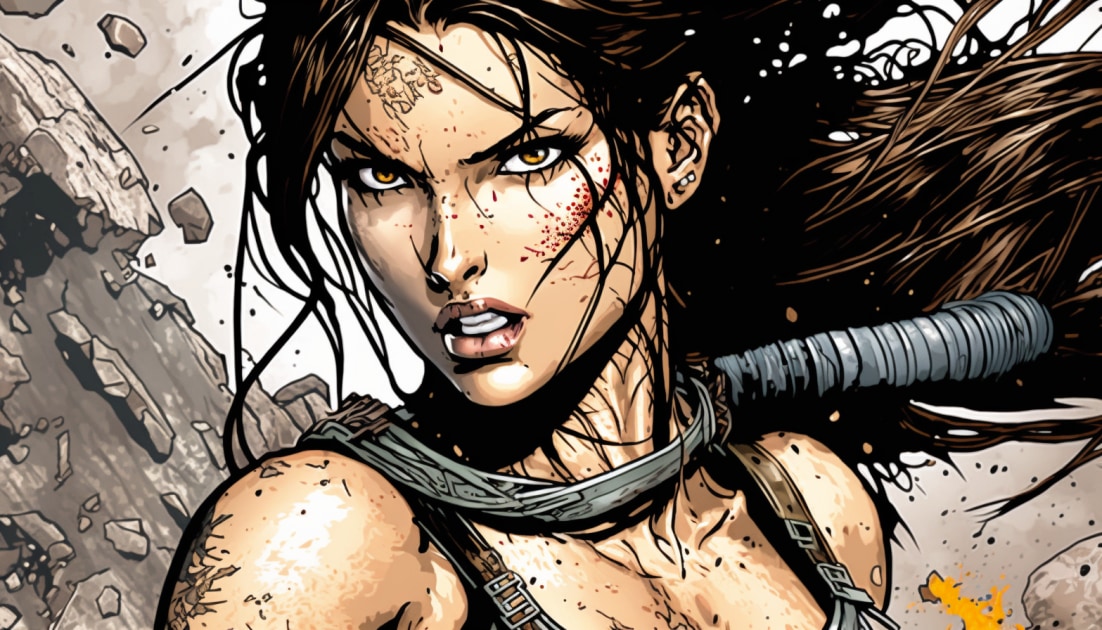 lara-croft-art-style-of-jim-lee