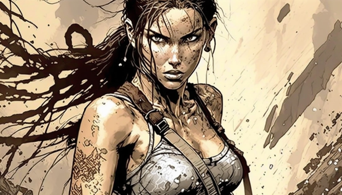 lara-croft-art-style-of-jim-lee