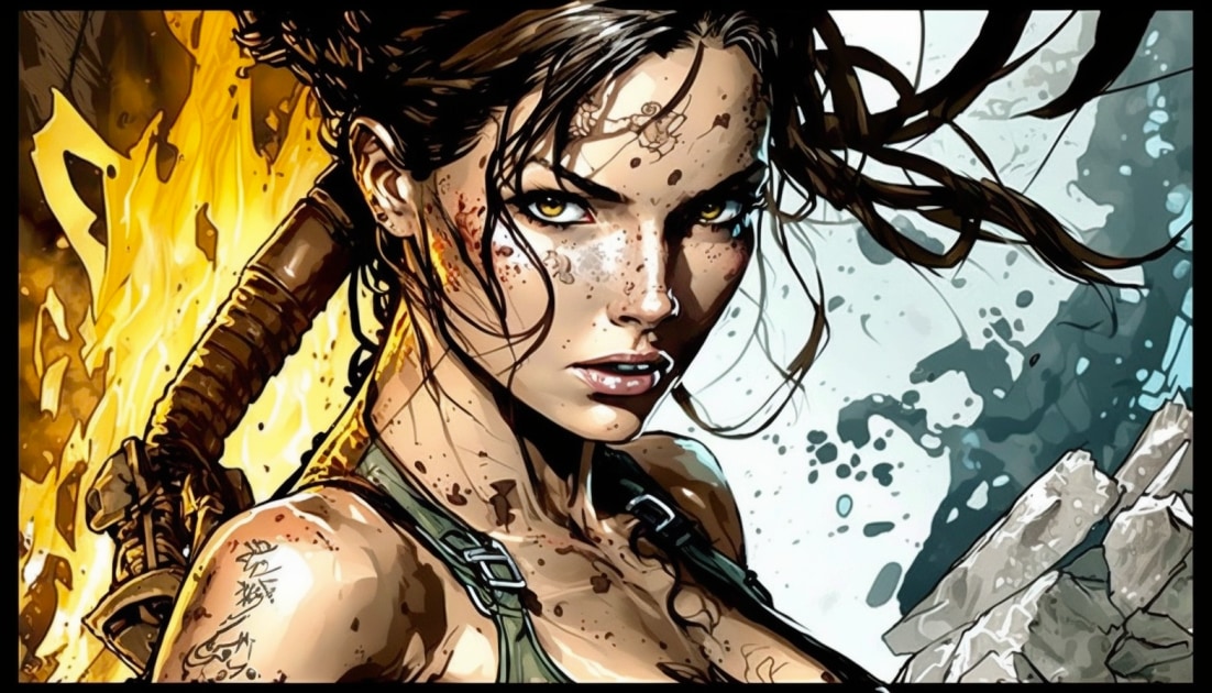 lara-croft-art-style-of-jim-lee