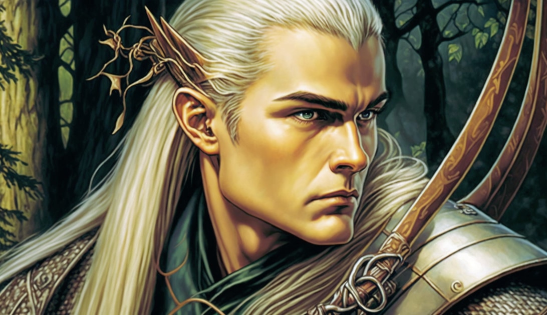 legolas-art-style-of-larry-elmore