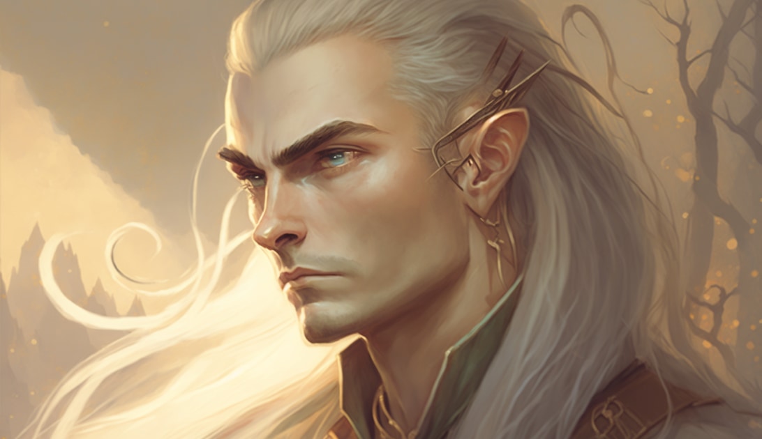 legolas-art-style-of-peter-mohrbacher