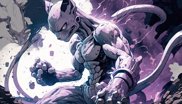 mewtwo-art-style-of-jim-lee