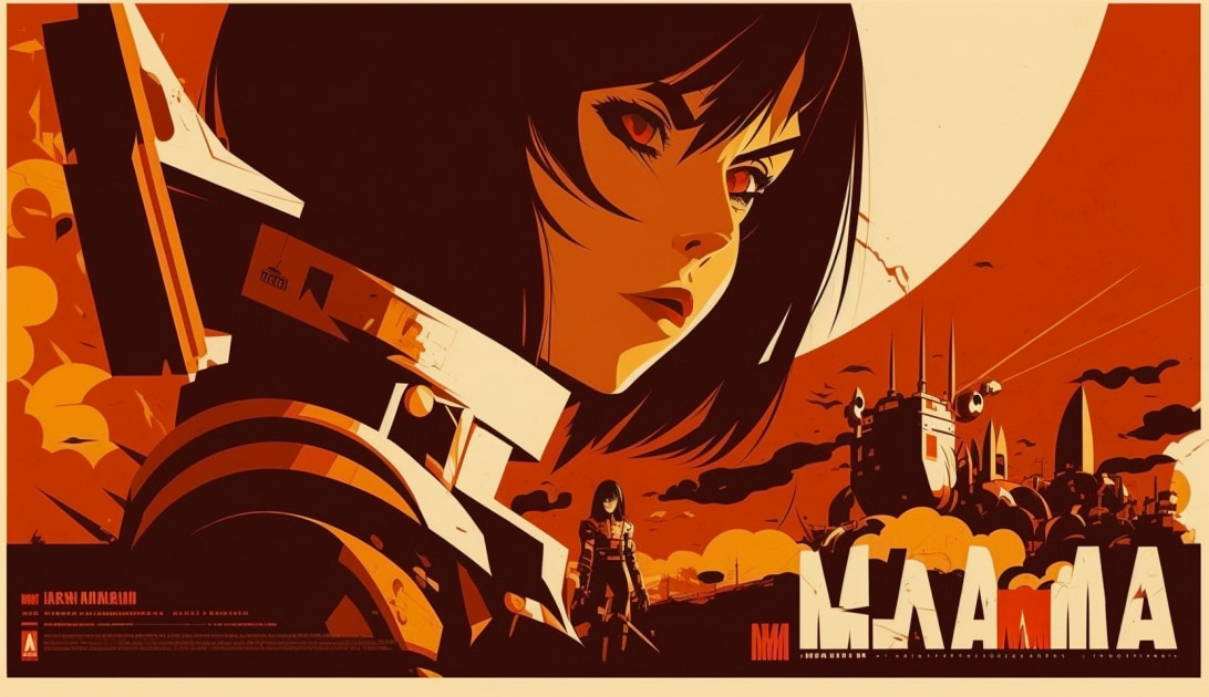 mikasa-ackerman-art-style-of-tom-whalen