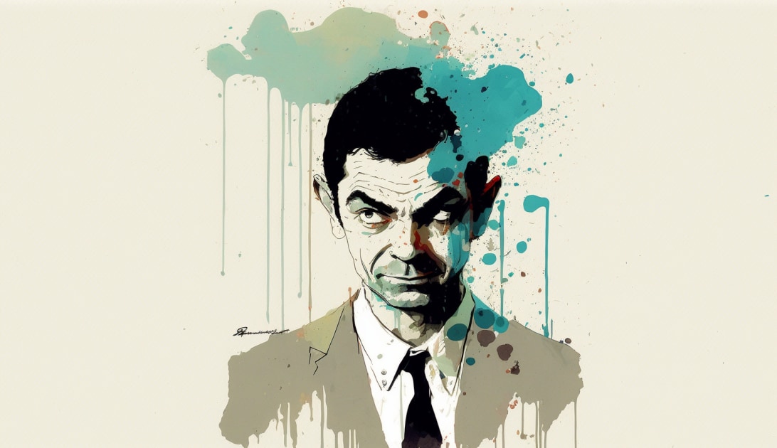 mr-bean-art-style-of-conrad-roset