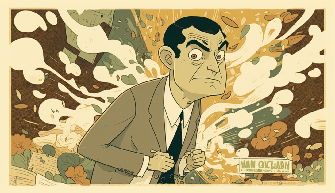 mr-bean-art-style-of-victo-ngai