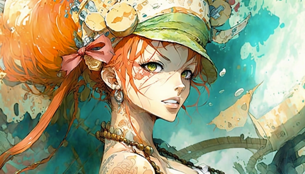 nami-art-style-of-yoshitaka-amano