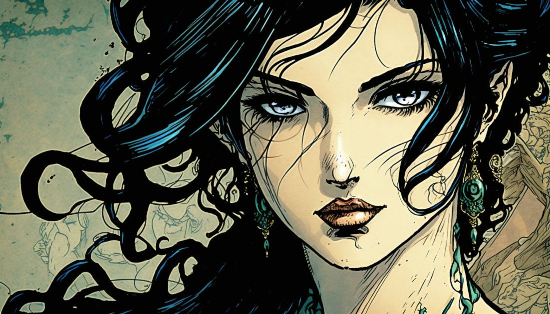 nico-robin-art-style-of-arthur-rackham