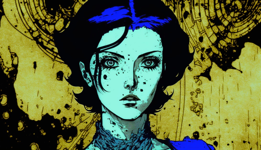 nico-robin-art-style-of-harry-clarke